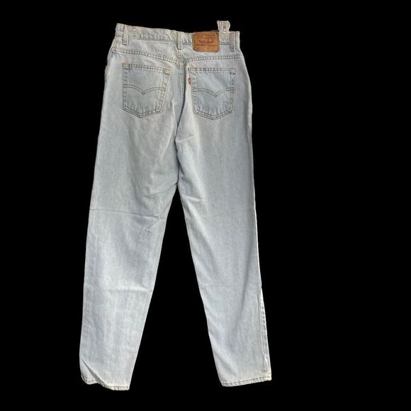 LEVI STRAUSS & CO. VINTAGE Light Washed Jeans 16551-0234 Size 10, USA Made 09/93 - Picture 2 of 13